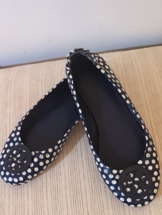 Tory Burch Shoes - TORY BURCH Minnie Ballet  Polka Dot 8M